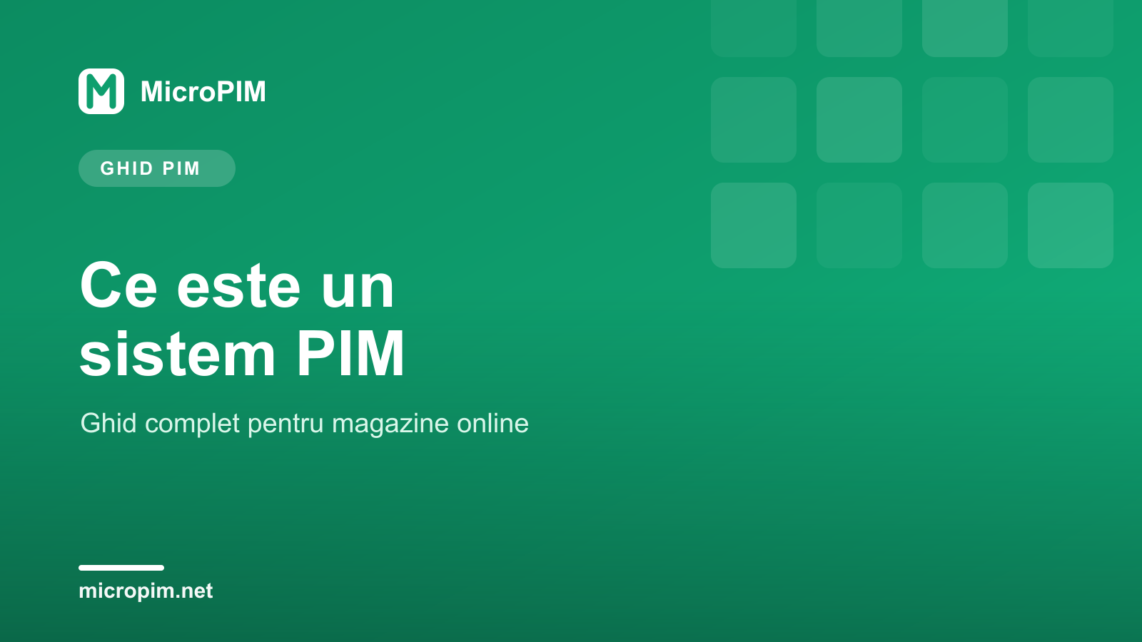 Ce este un sistem PIM și de ce ai nevoie de unul